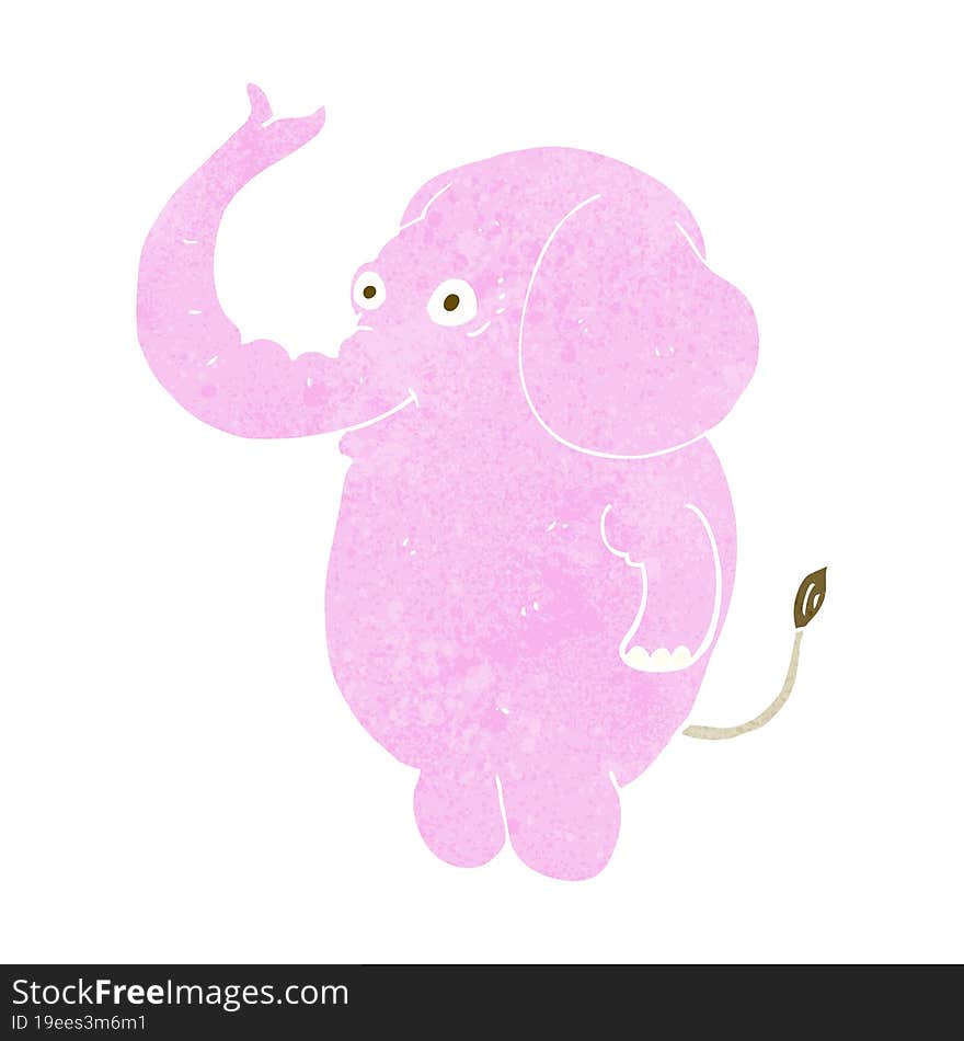 cartoon funny elephant