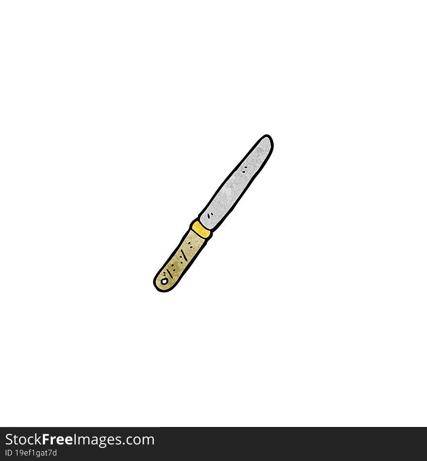 Cartoon Knife