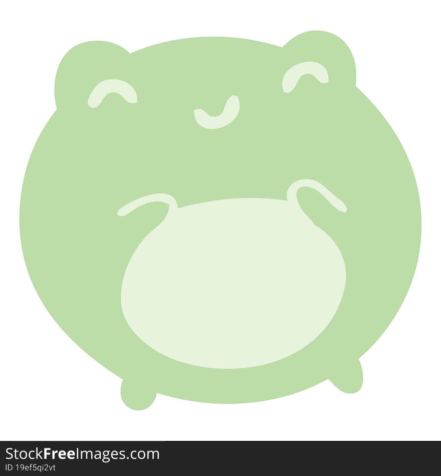 Cute Cartoon Frog