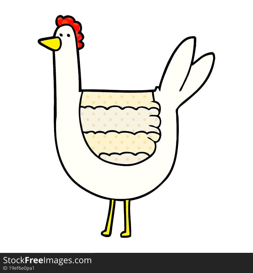 cartoon chicken. cartoon chicken