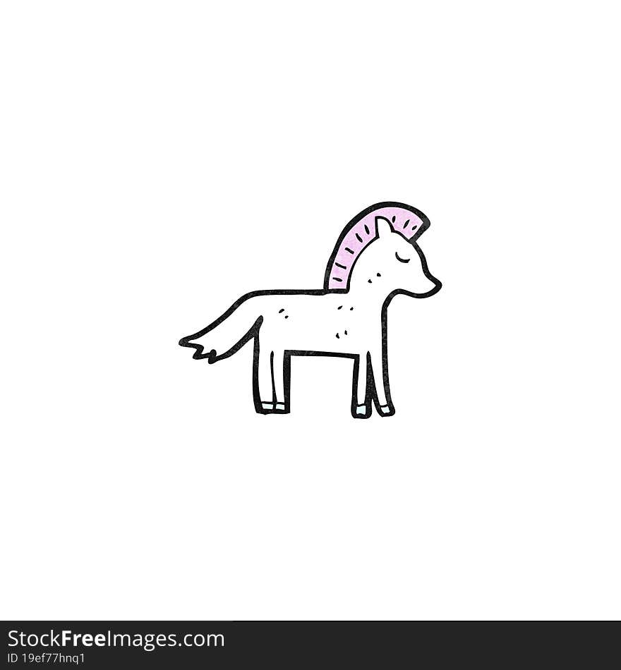 cartoon horse