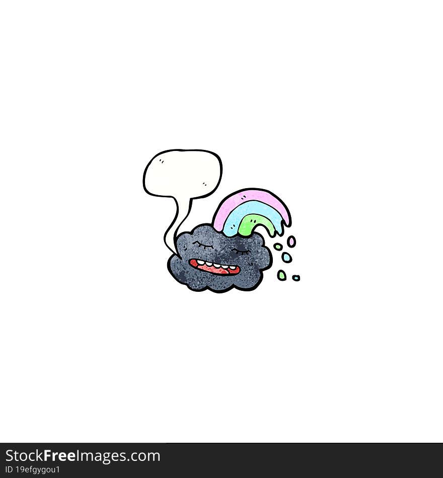 Cartoon Raincloud