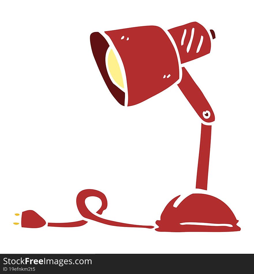 Cartoon Doodle Desk Lamp