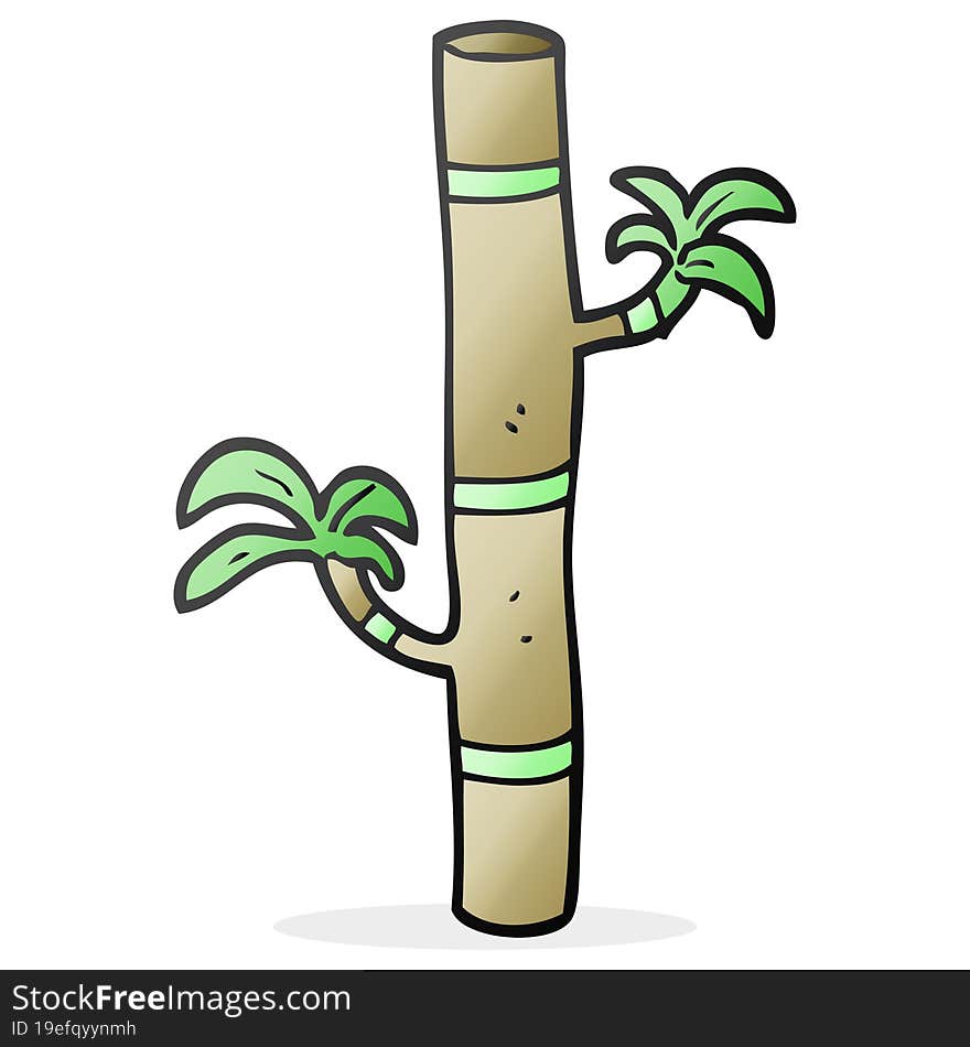 cartoon bamboo