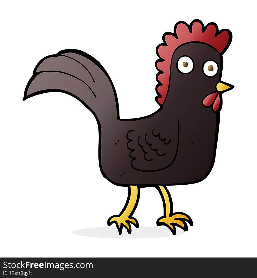 cartoon chicken