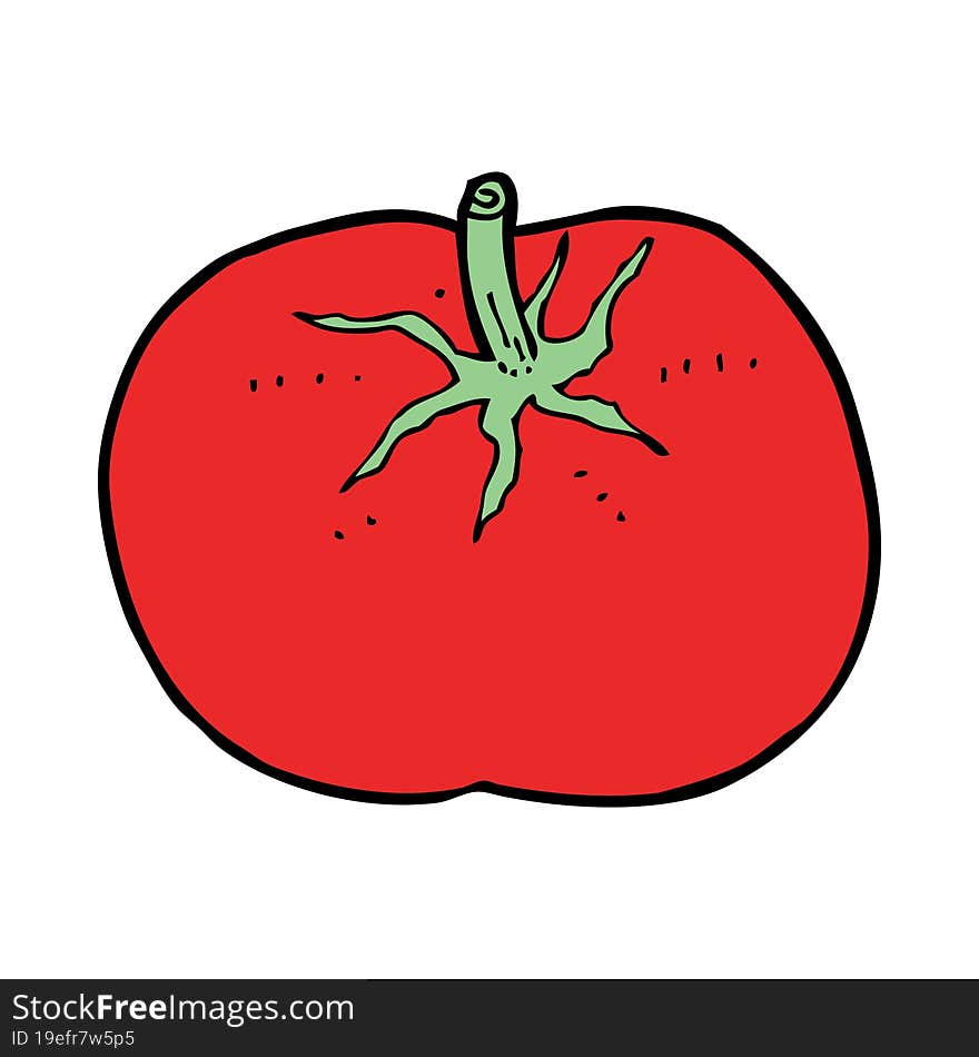 cartoon tomato