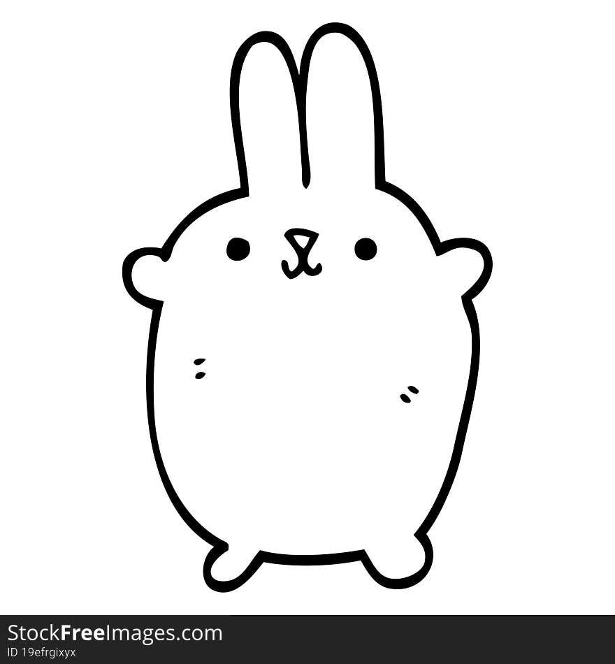 cartoon rabbit