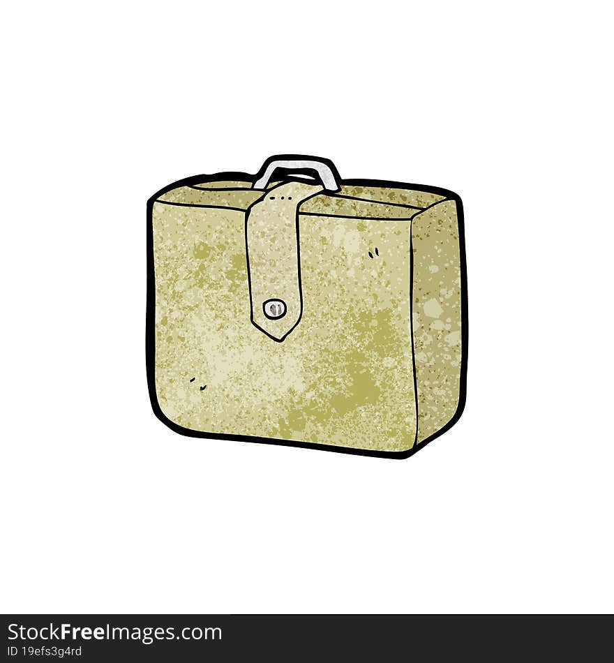 cartoon suitcase