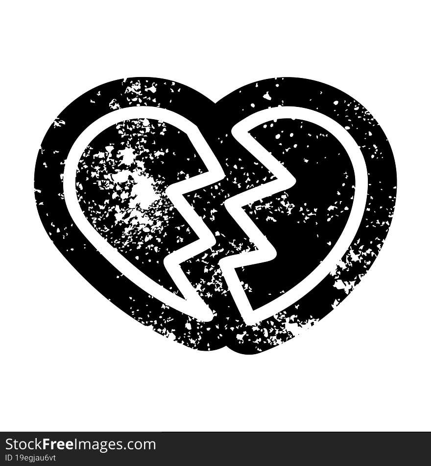 broken heart icon