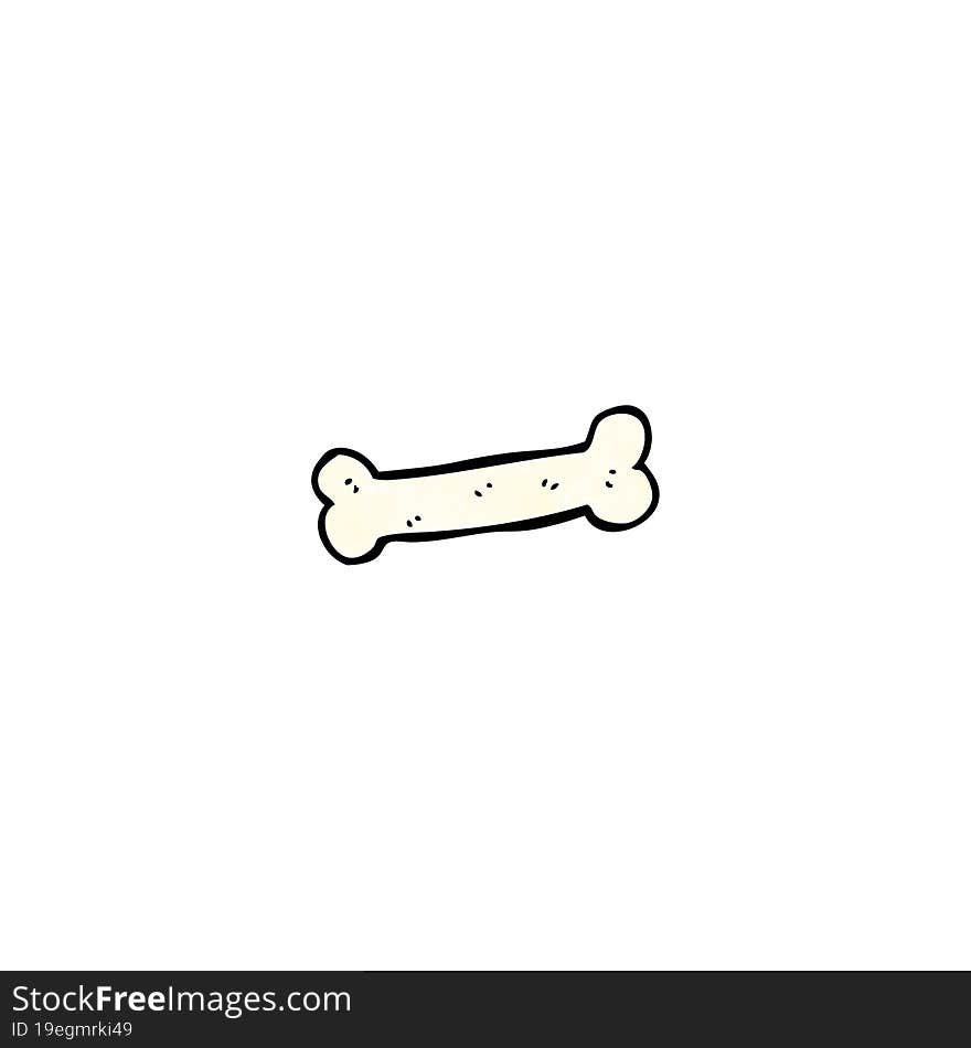 cartoon bone