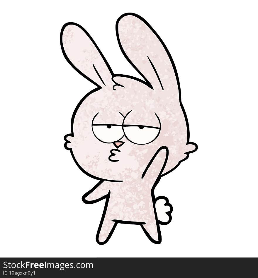 cute cartoon rabbit. cute cartoon rabbit