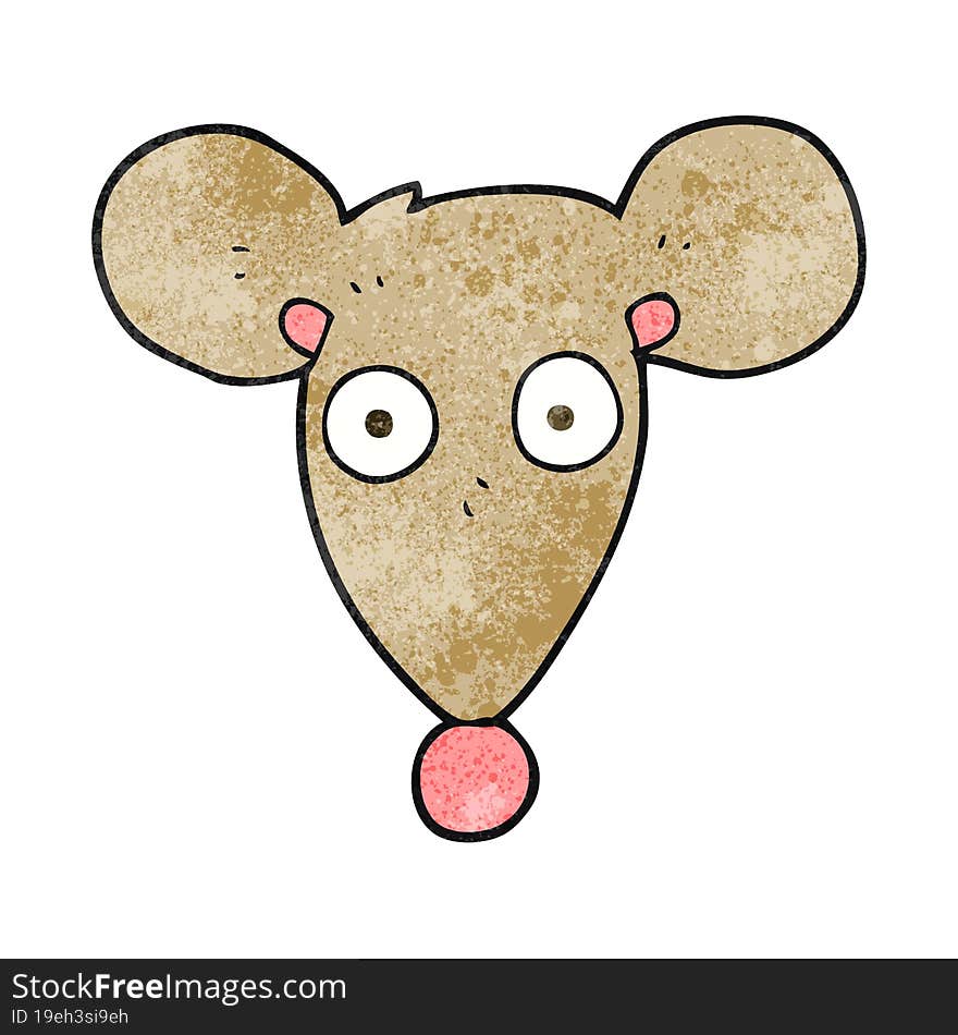 Textured Cartoon Mouse