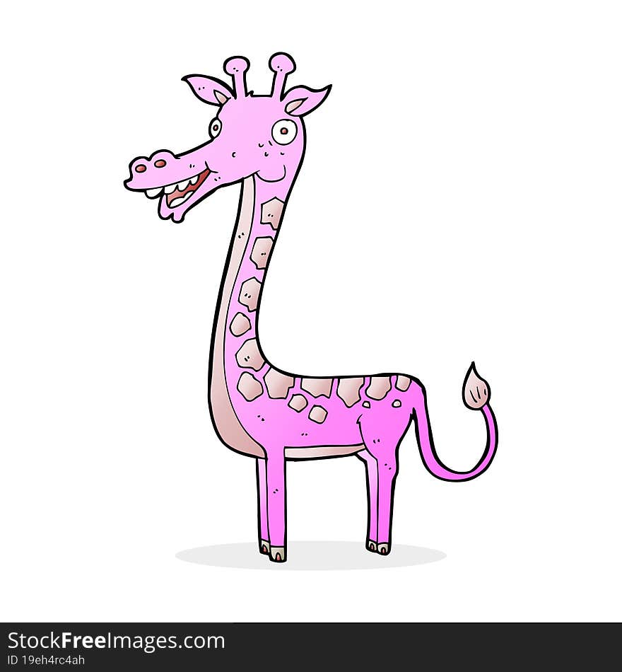 cartoon giraffe