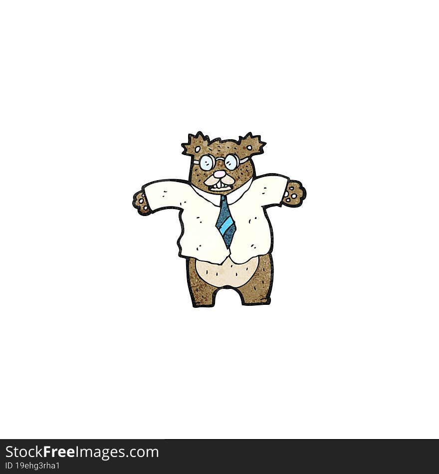 cartoon bear boss