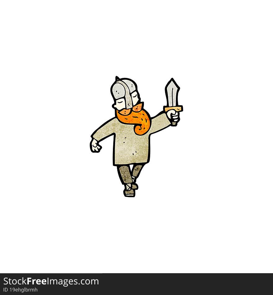 cartoon viking