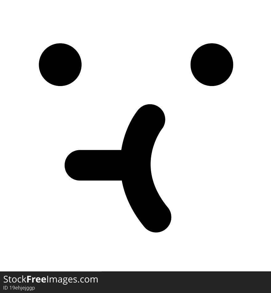 simple face icon