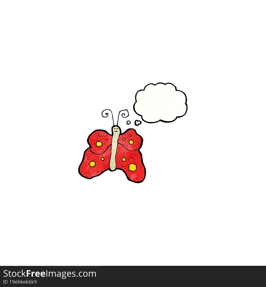 cartoon butterfly