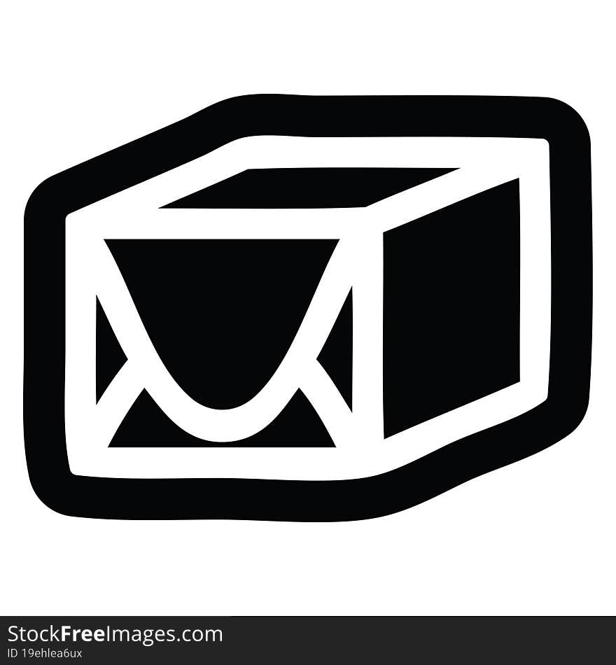 wrapped parcel icon