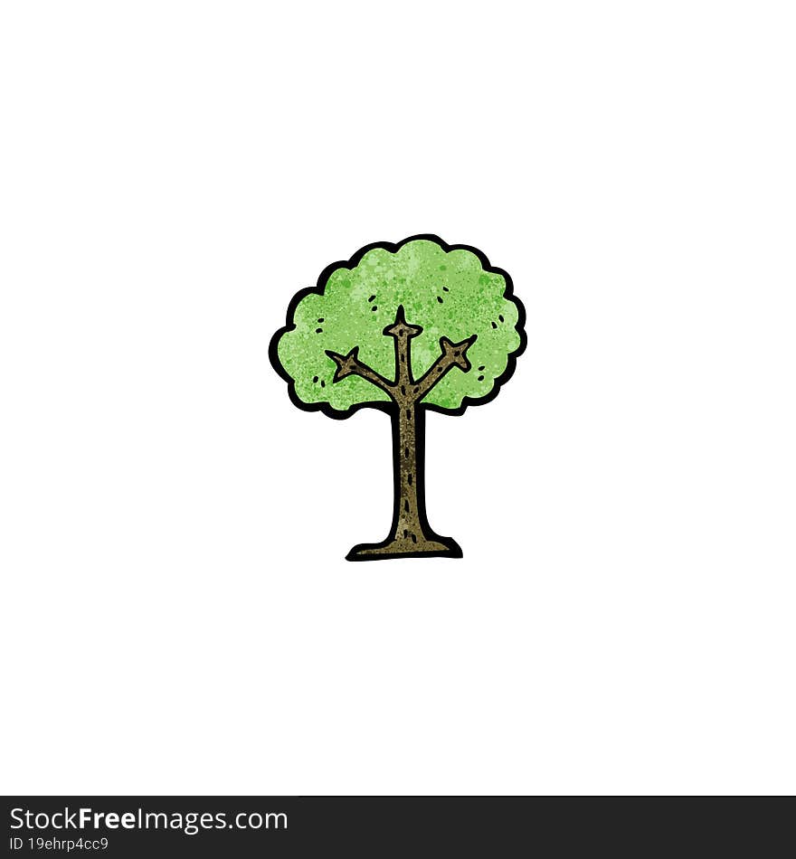 cartoon tree