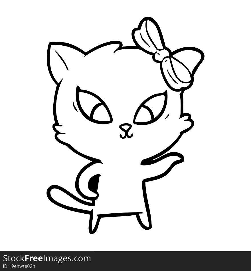 cartoon cat. cartoon cat