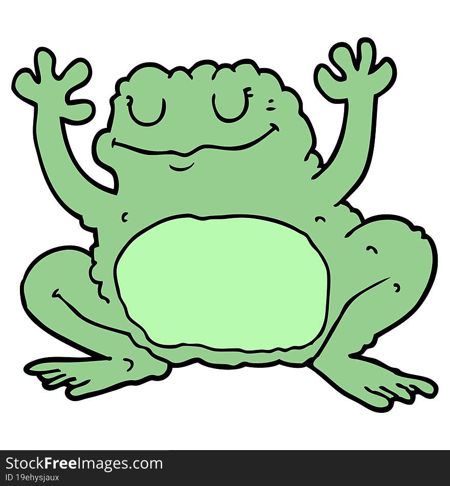 Cartoon Frog