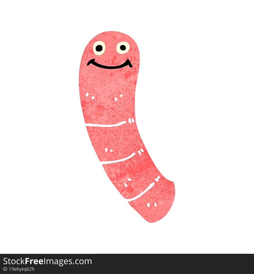 Cartoon Worm