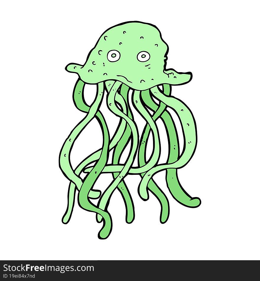 cartoon octopus