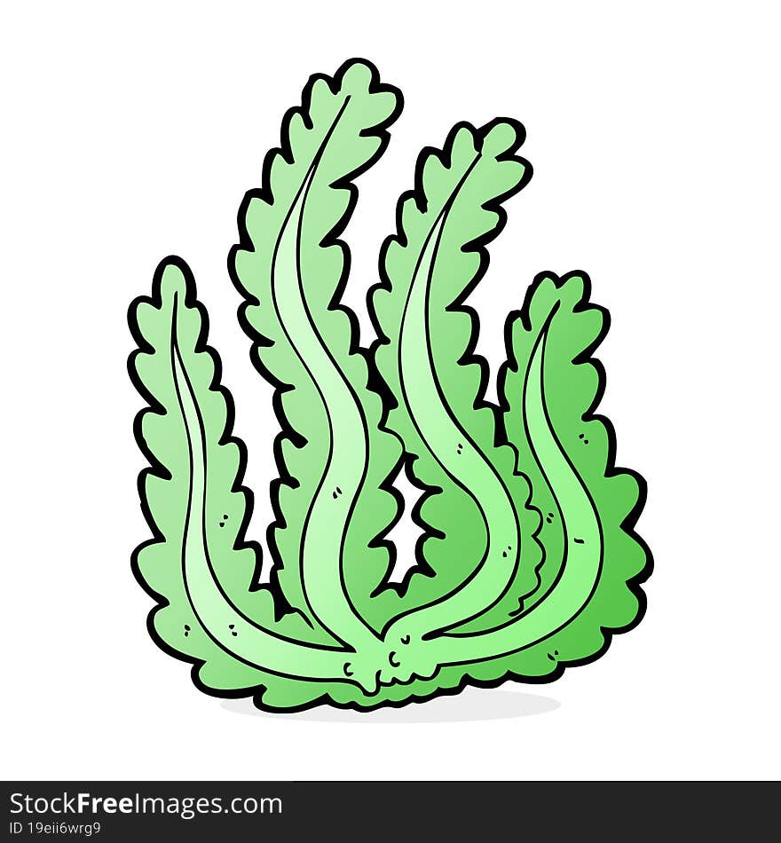 cartoon seaweed