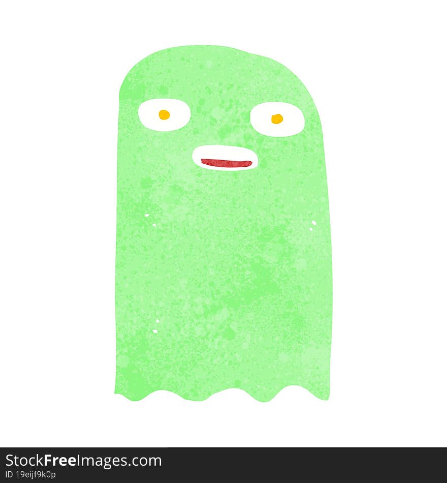 Funny Cartoon Ghost