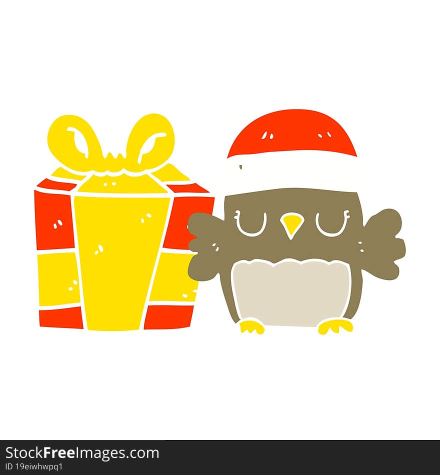 cute christmas owl