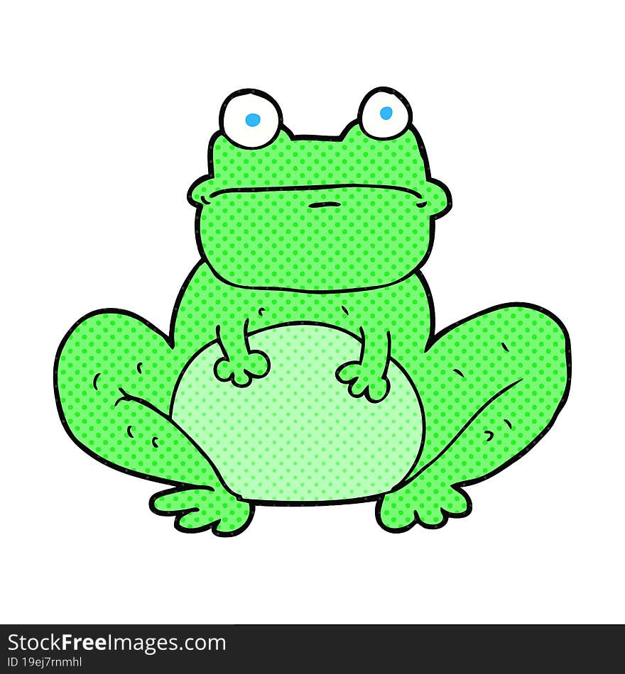 Cartoon Frog