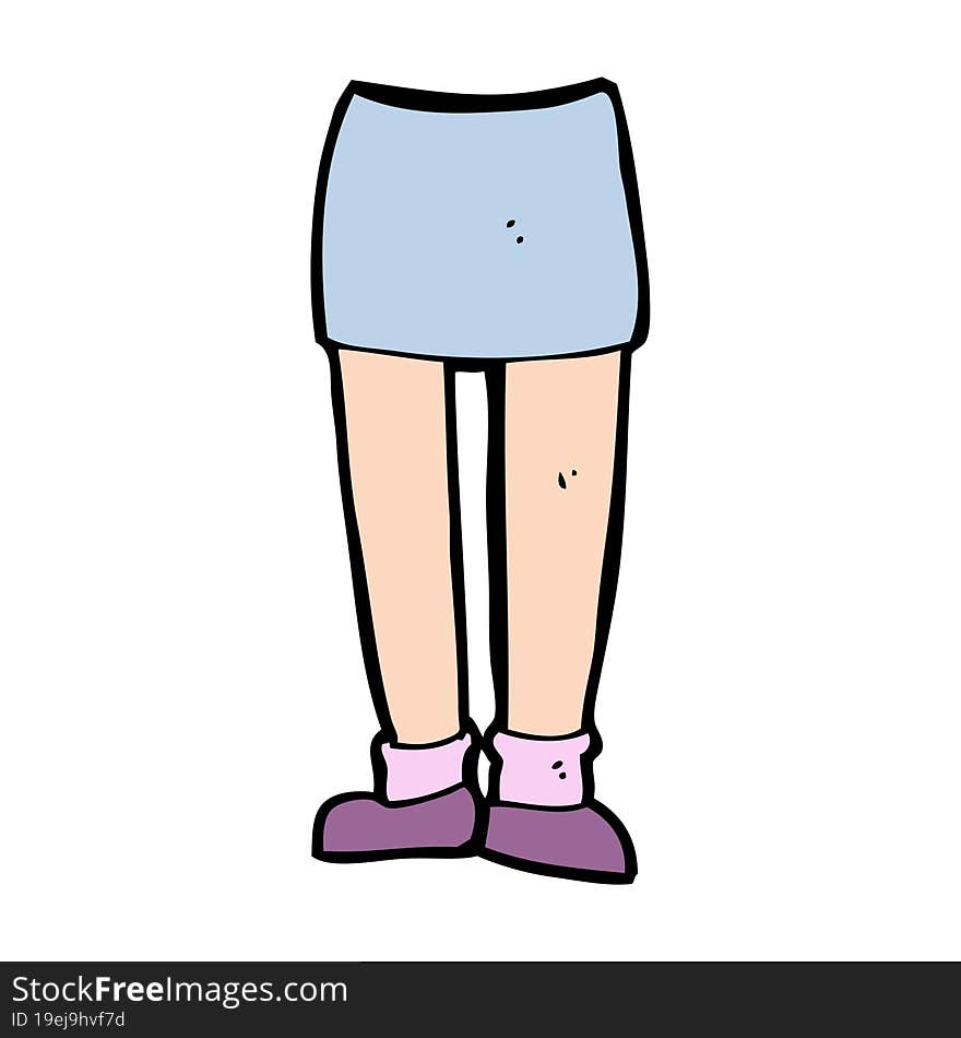 cartoon legs