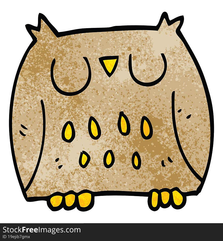 cartoon doodle cute owl