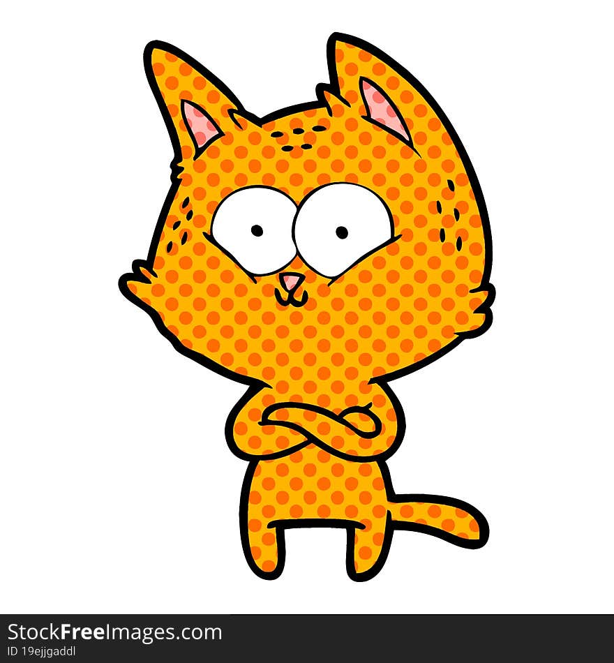 cartoon cat. cartoon cat