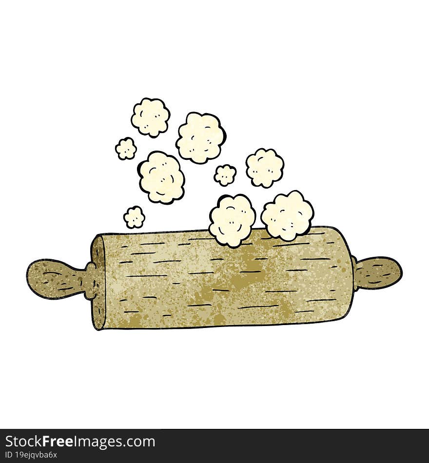 Textured Cartoon Rolling Pin