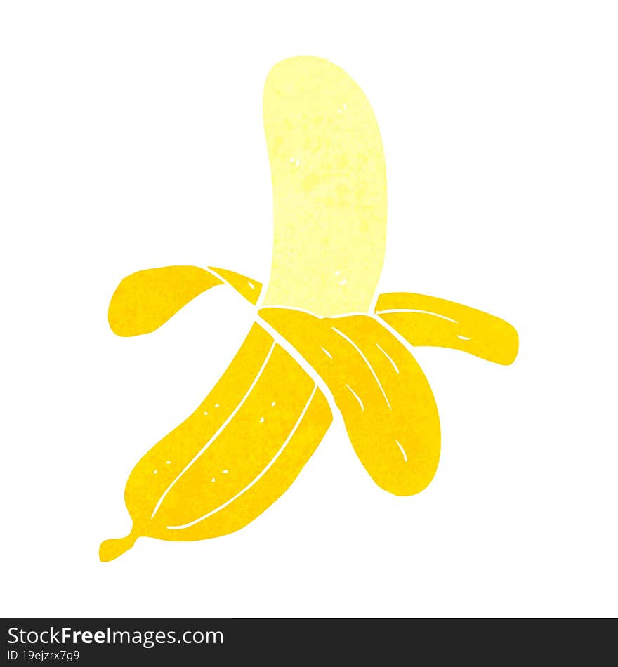 cartoon banana