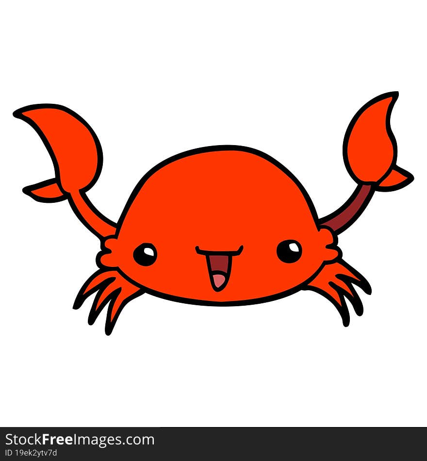 cartoon crab