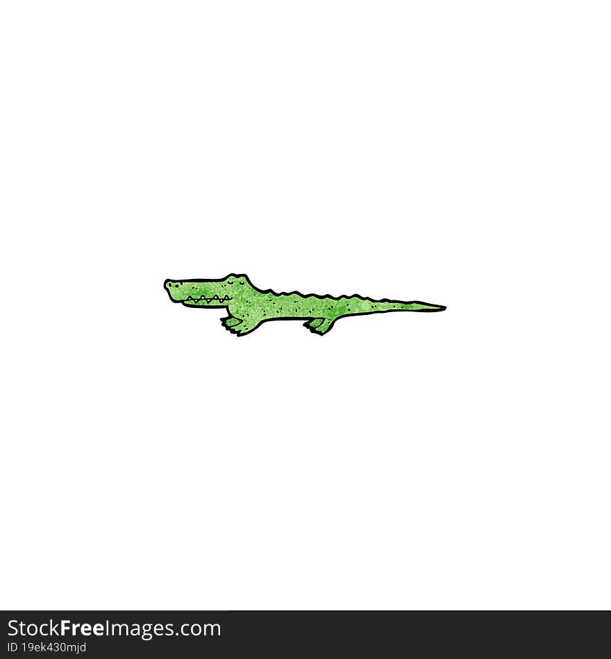 Cartoon Crocodile