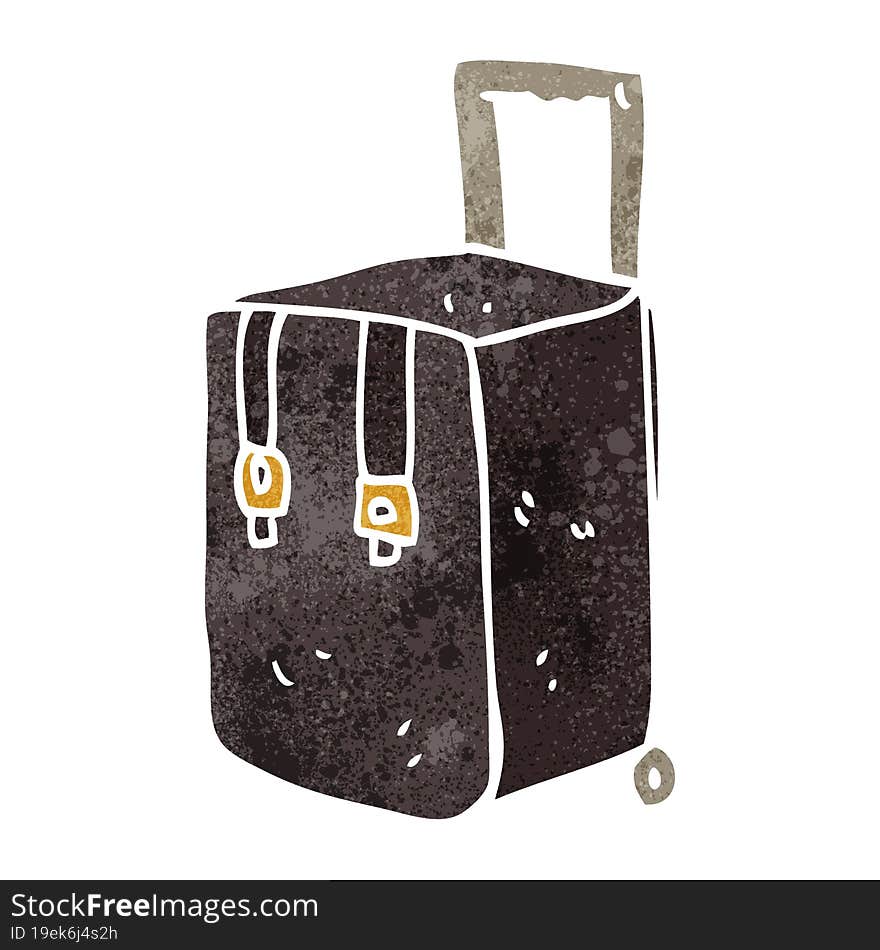 Retro Cartoon Luggage