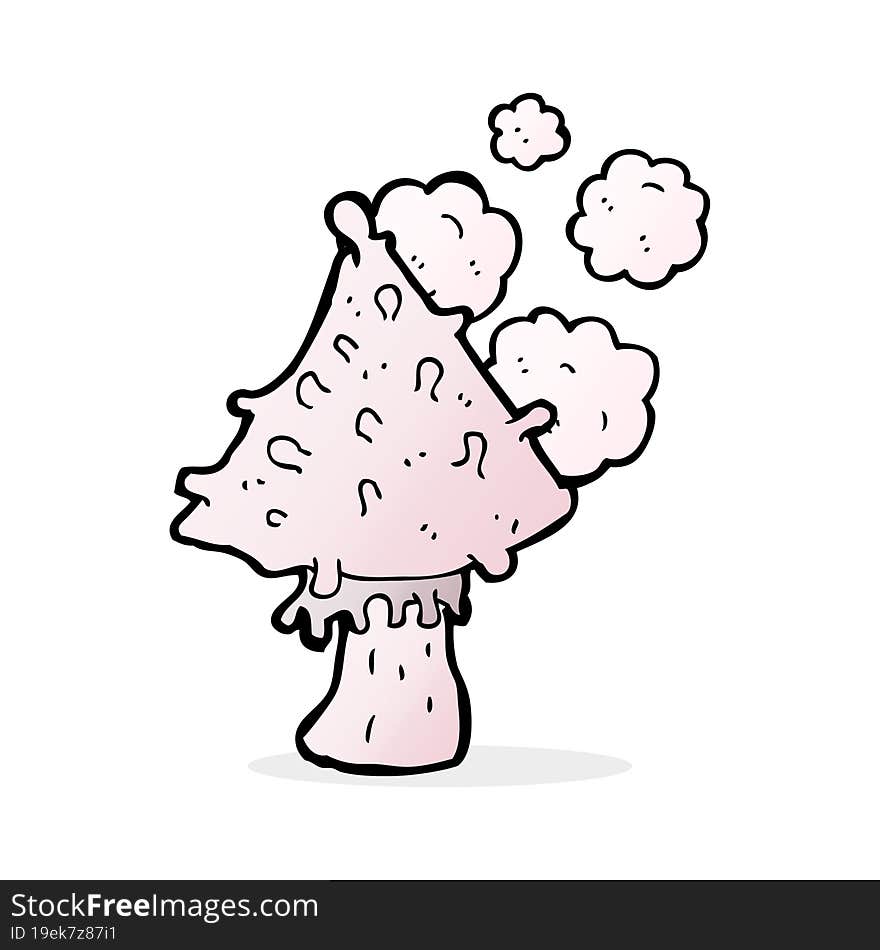 cartoon mushroom