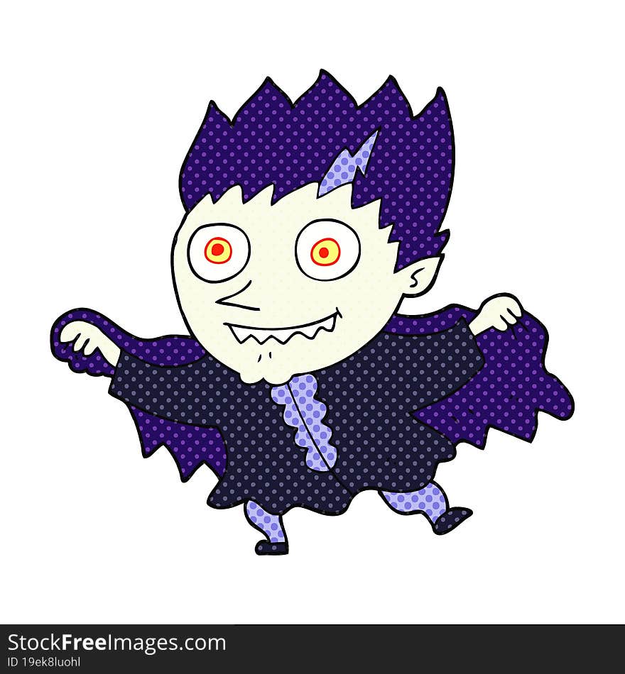 cartoon vampire