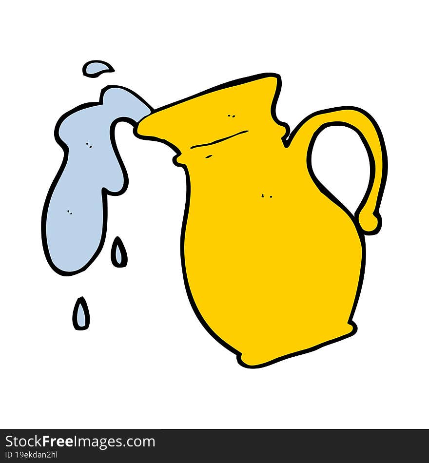 Cartoon Water Jug