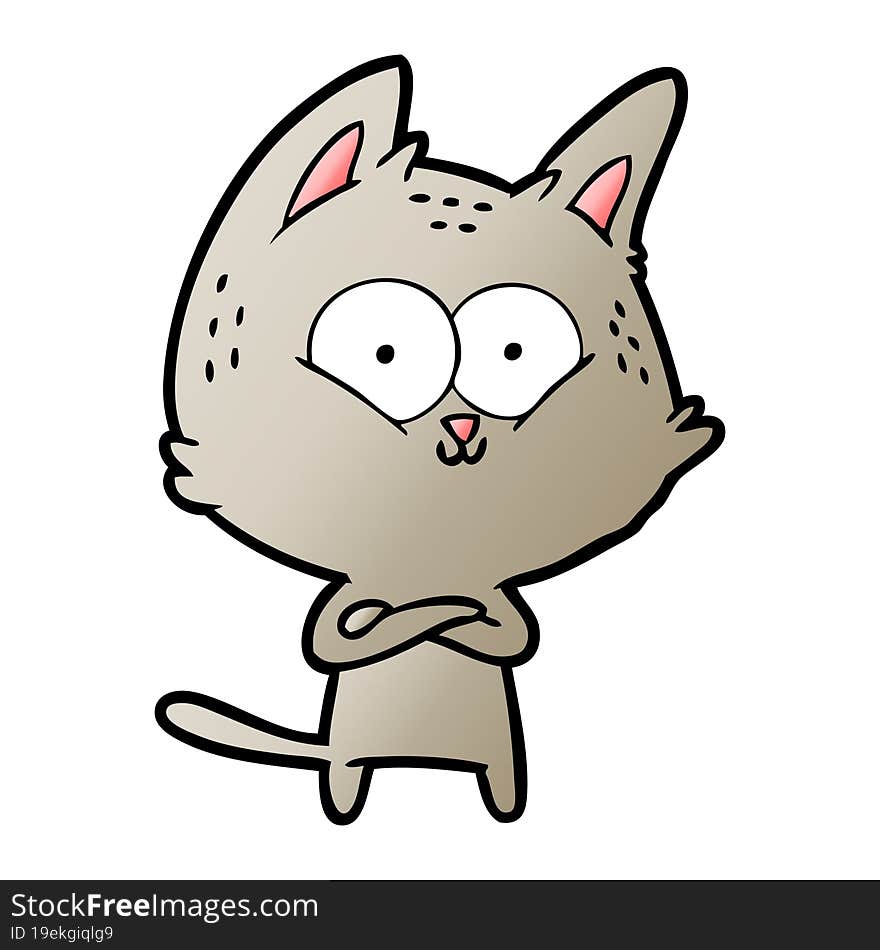 cartoon cat. cartoon cat