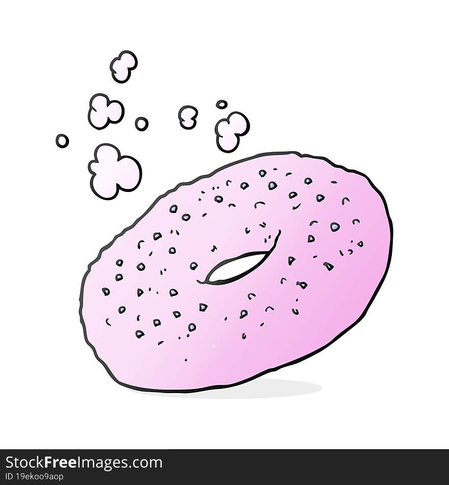 Cartoon Bagel