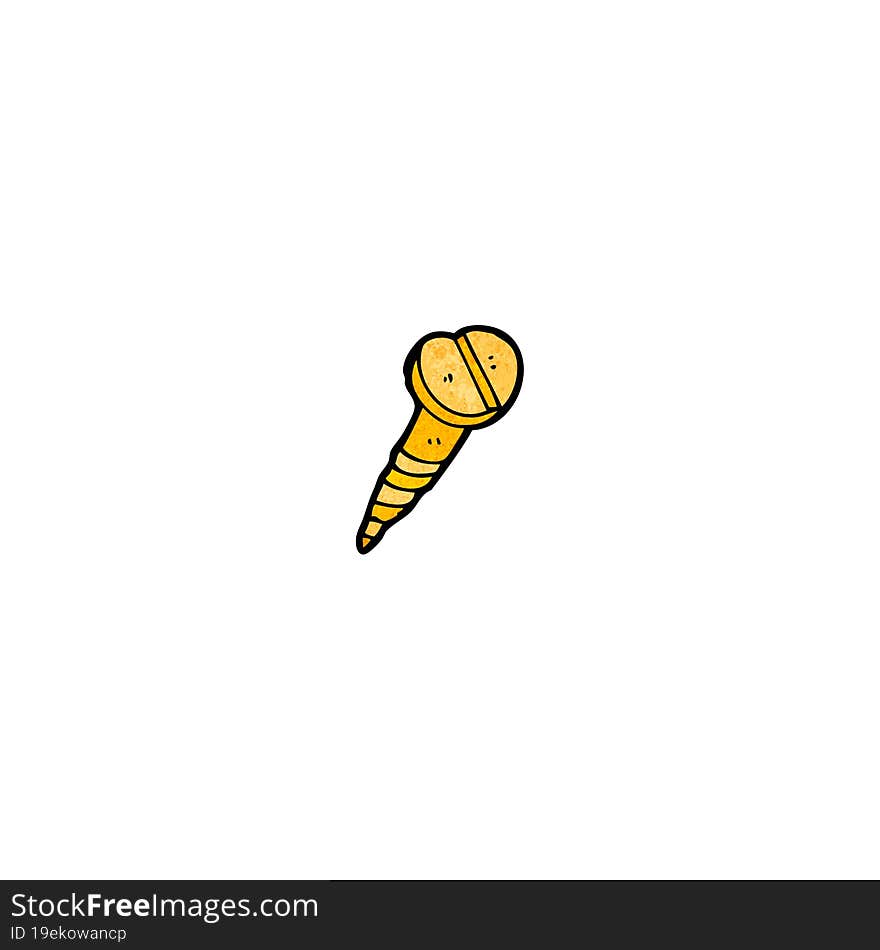 cartoon screw