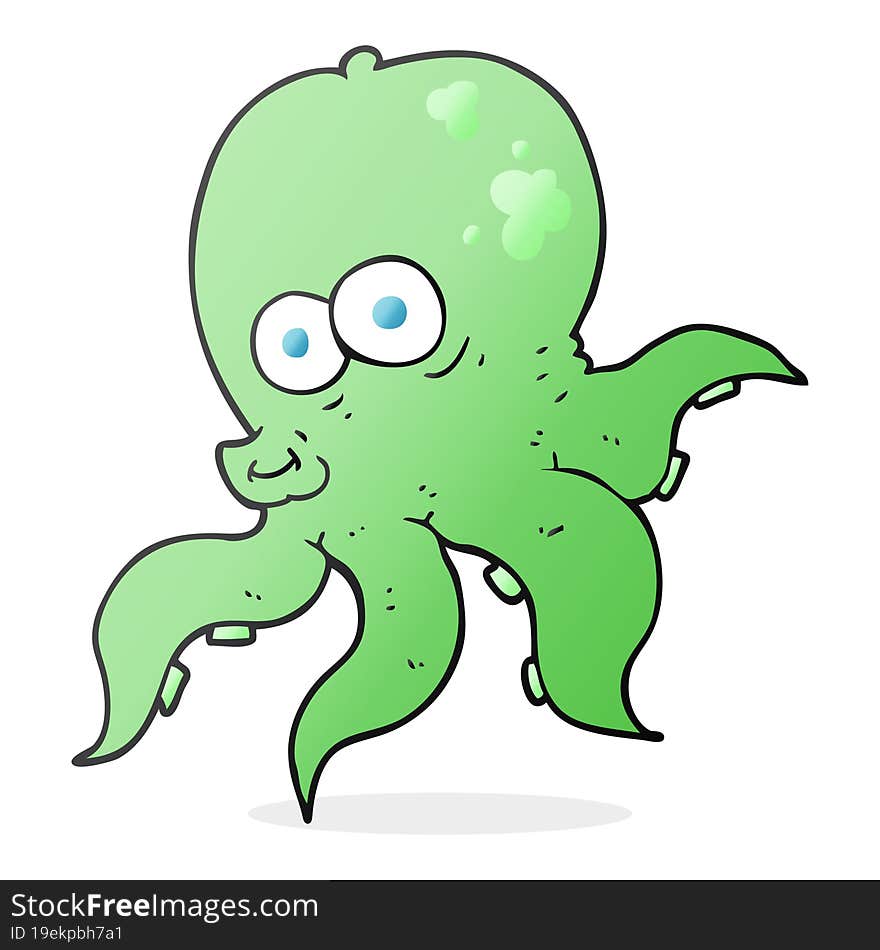 cartoon octopus