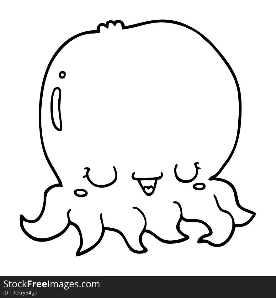 cartoon jellyfish