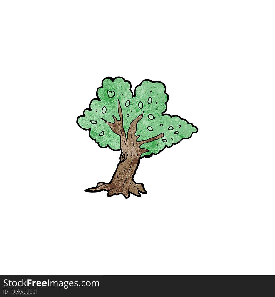 cartoon tree