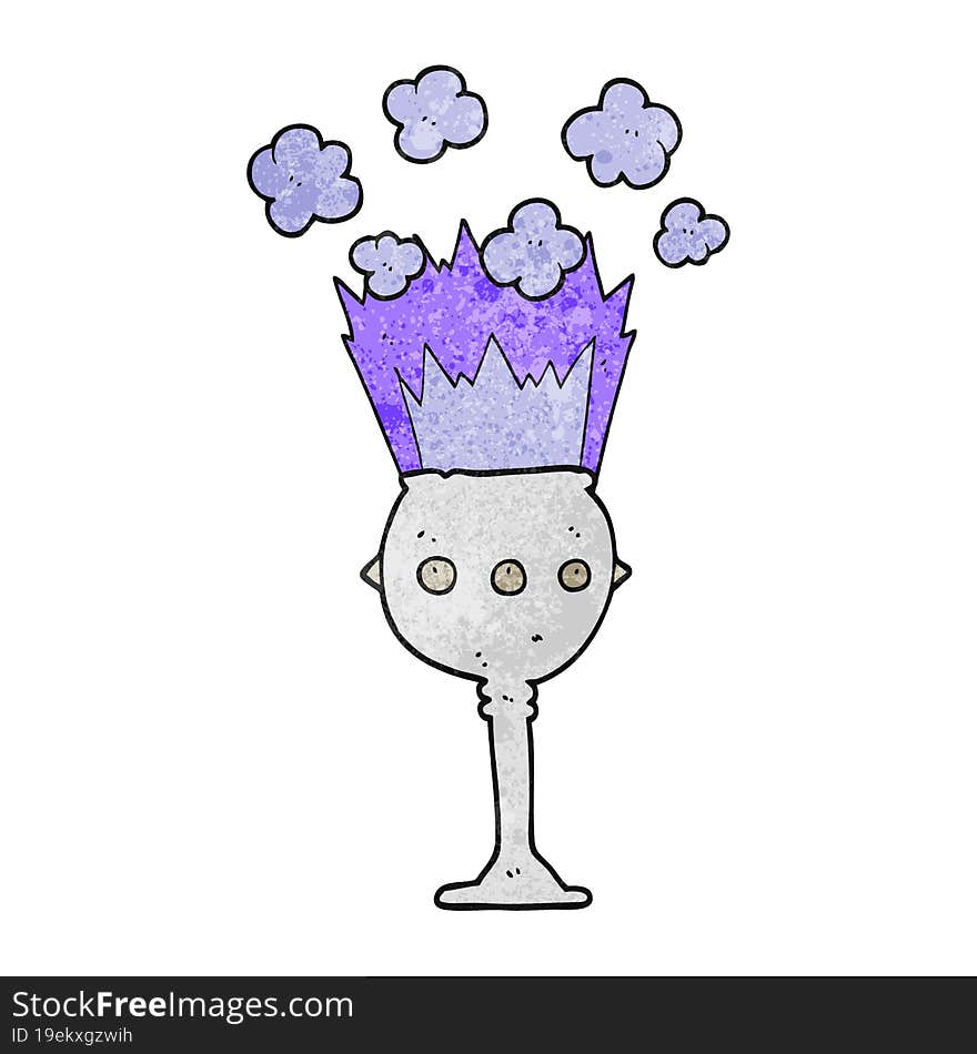 Texture Cartoon Magic Goblet