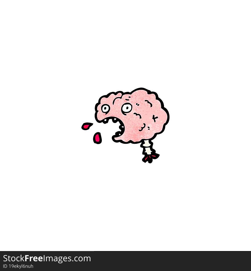 cartoon brain